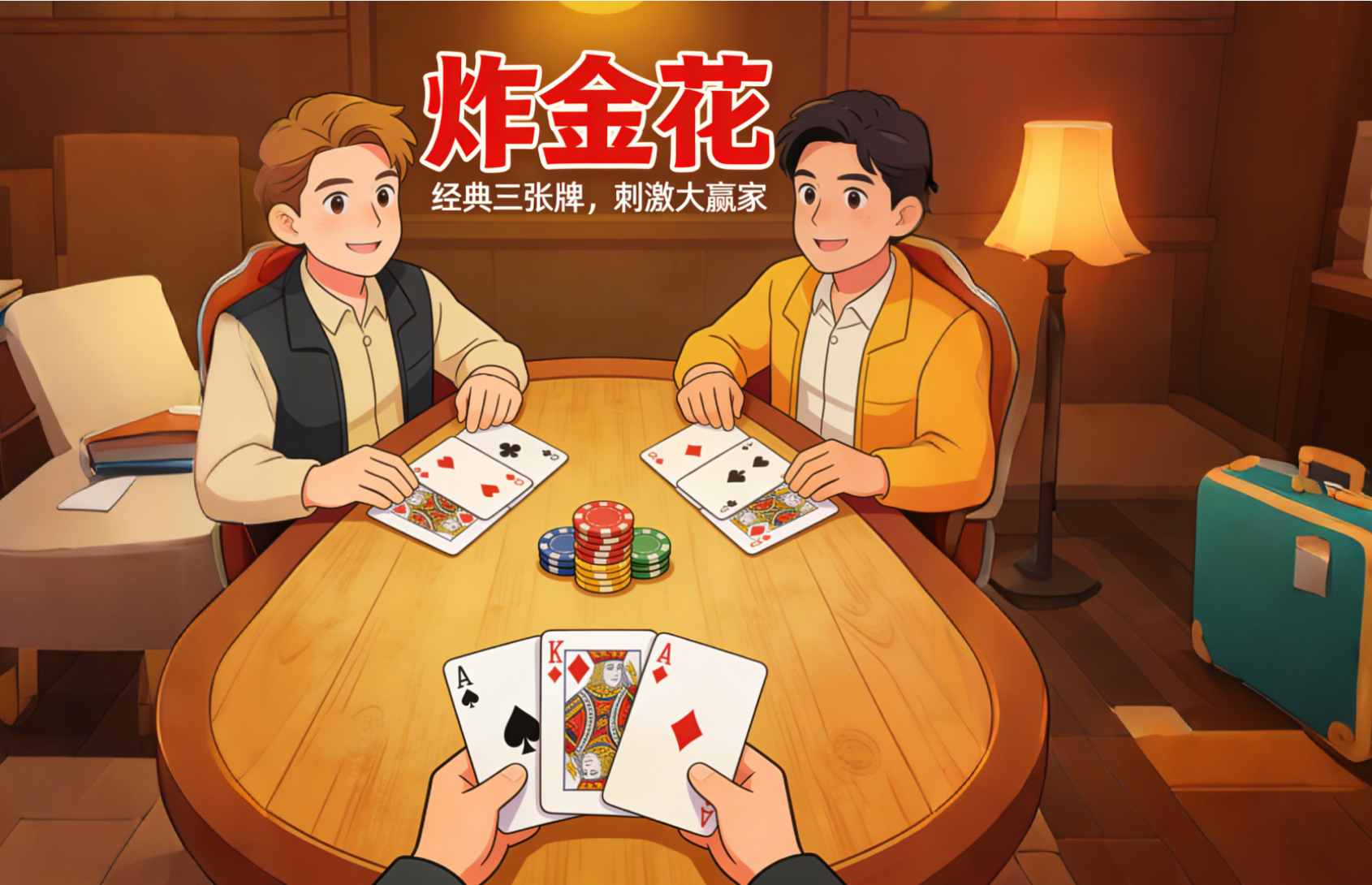 “扎金花小游戏”——准确说是“炸金花”